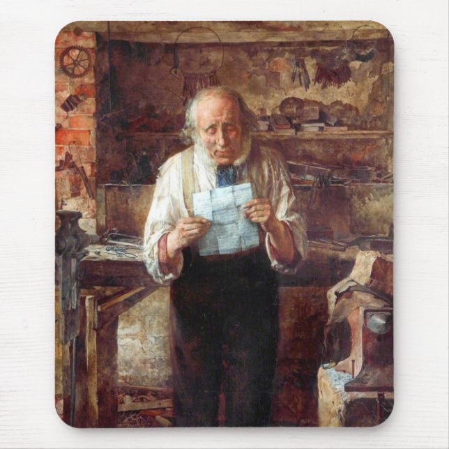 Alfombrilla De Ratón News From My Lad (por James Campbell) (Frente)