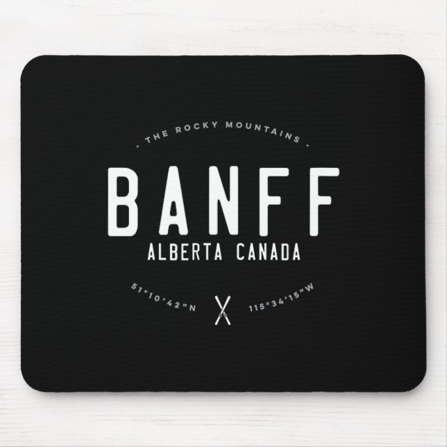 Alfombrilla De Ratón Nff Alberta Canada (Frente)