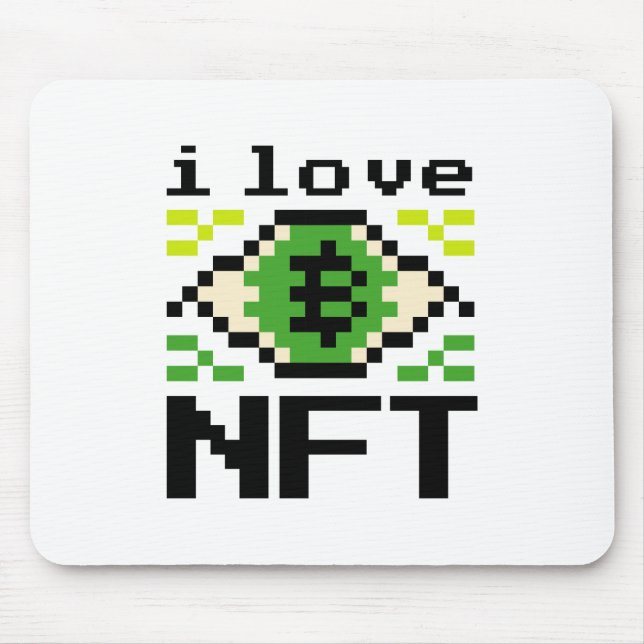 Alfombrilla De Ratón NFT Crypto art Bossica Mouse Pad (Frente)