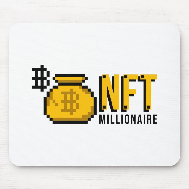 Alfombrilla De Ratón NFT Crypto art Bossica Mouse Pad (Frente)