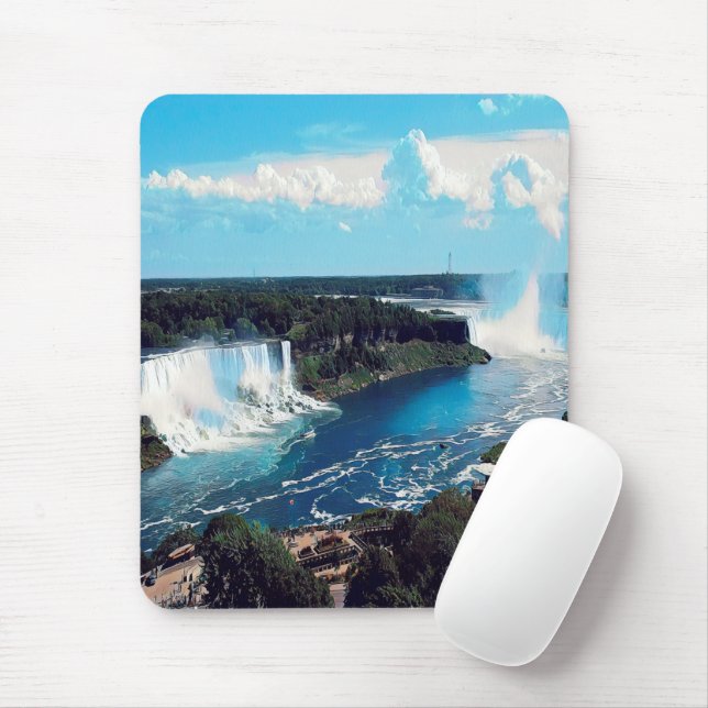 Alfombrilla De Ratón NIAGARA FALLS - vista (Con ratón)