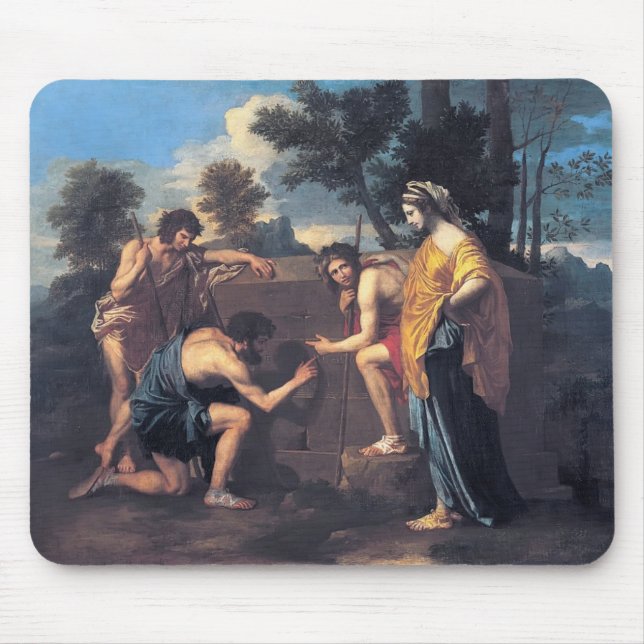 Alfombrilla De Ratón Nicolás Poussin- y en ego de la Arcadia (Frente)