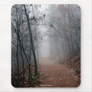 Alfombrilla De Ratón Niebla de Invierno - Sin Fin a la Vista en Trail G