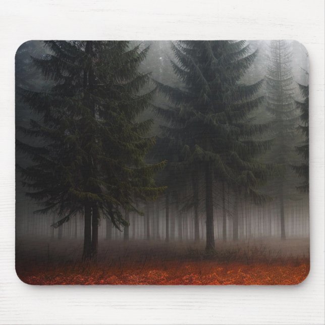 Alfombrilla De Ratón Niebla de Otoño (Frente)