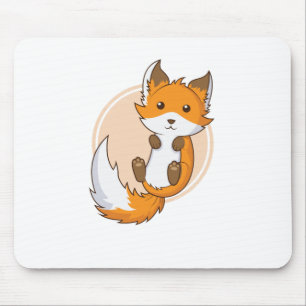 Alfombrilla De Ratón niedlicher Fuchs