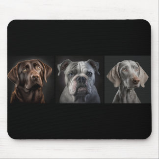 Alfombrilla De Ratón Niedlicher Haustier Hund 3 Foto kundenspezifisch