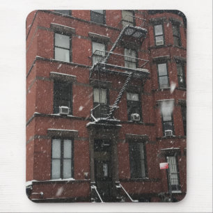Alfombrilla De Ratón Nieve en la parte superior oeste de Brownstone Fir