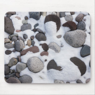 Alfombrilla De Ratón Nieve y rocas, parque nacional Mt. Rainier 2