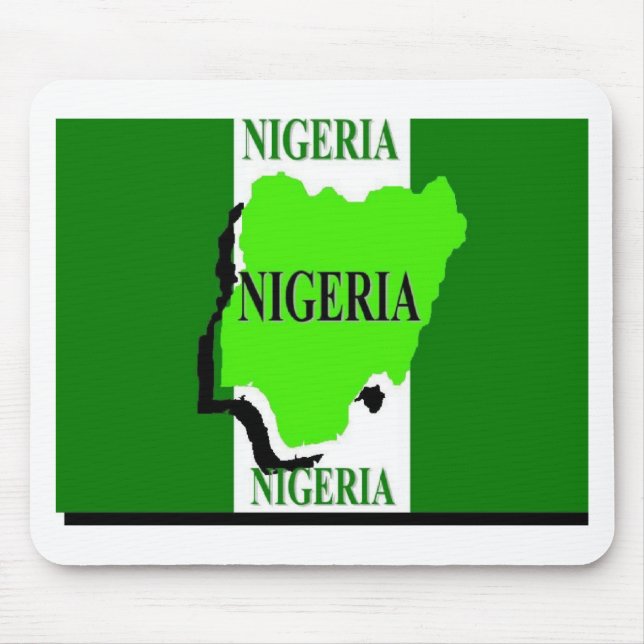 Alfombrilla De Ratón Nigeria (Frente)