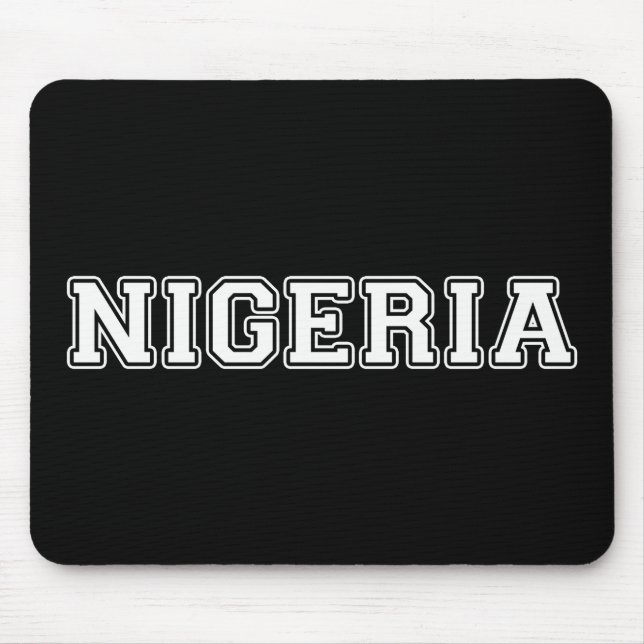 Alfombrilla De Ratón Nigeria (Frente)