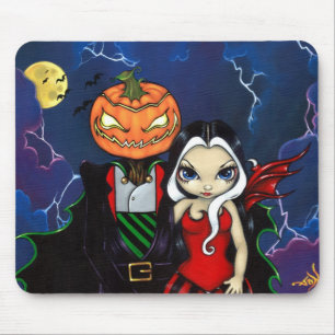 Alfombrilla De Ratón "Night Out" Mousepad de la calabaza de rey