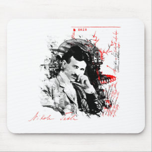 Alfombrilla De Ratón Nikola Tesla