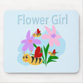 Alfombrilla De Ratón Niña Flor