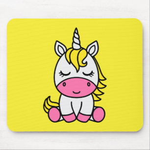 Alfombrilla De Ratón Niñas Unicornio Poni