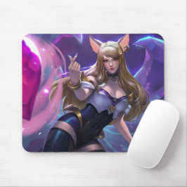 Alfombrilla De Ratón Nine Tail Fox Mousepad | Personalizable Mousepad