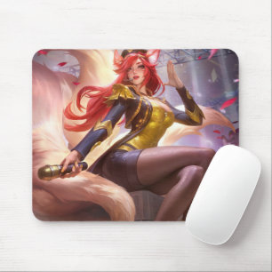 Alfombrilla De Ratón Nine Tail Fox Mousepad   Personalizable Mousepad