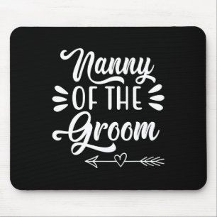 Alfombrilla De Ratón Niñera del novio, fiesta de bodas, familia, ducha