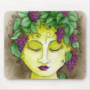 Alfombrilla De Ratón Ninfa Mousepad 4 del viñedo