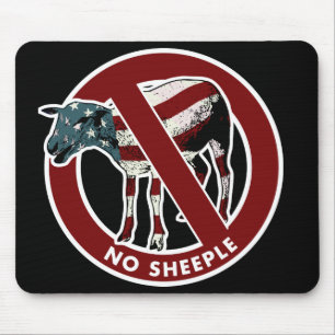 Alfombrilla De Ratón Ningún Sheeple Mousepad