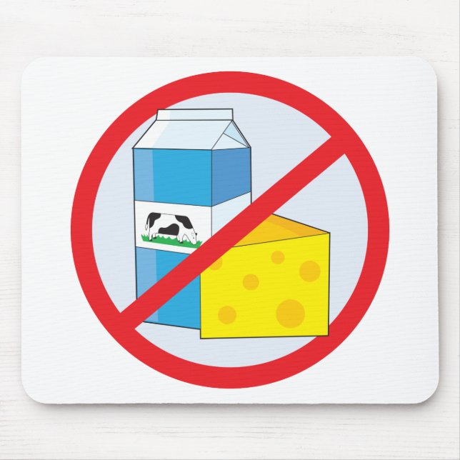 Alfombrilla De Ratón Ninguna lechería (Frente)