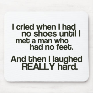 Alfombrilla De Ratón Ningunos pies Mousepad "