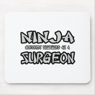 Alfombrilla De Ratón Ninja... cirujano