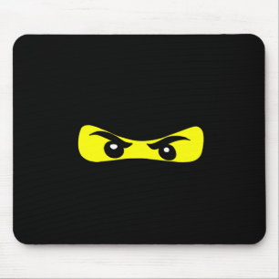Alfombrilla De Ratón Ninja Eyes Fun Halloween Ninja Costume