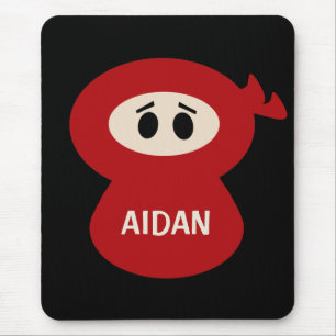 Alfombrilla De Ratón Ninja Mousepad personalizado para niños