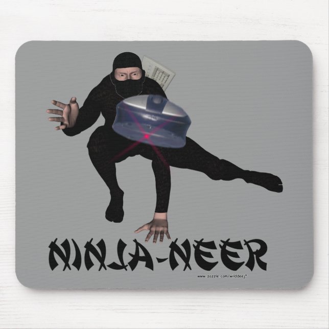 Alfombrilla De Ratón Ninja-neer Mousepad (Frente)