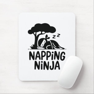 Alfombrilla De Ratón Ninja, un novato y espeluznante sueño