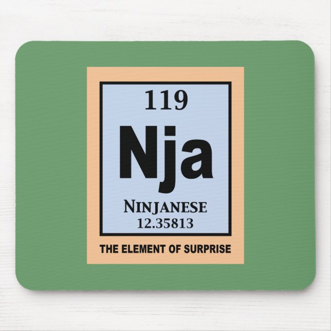Alfombrilla De Ratón Ninjanese (Frente)