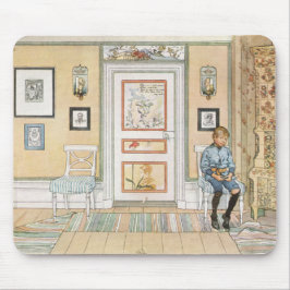 Alfombrilla De Ratón Niño sentado en la esquina (por Carl Larsson)