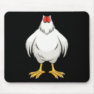 Alfombrilla De Ratón Niños adultos de pollo Hombres Pollo Hen Coste Cor
