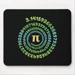 Alfombrilla De Ratón Niños Chicas Pi Day Infinity Math Lover Nerd Geek