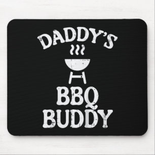 Alfombrilla De Ratón Niños Daddys Bbq Buddy Cute Barbacoa Partida Famil