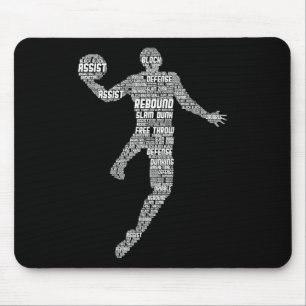 Alfombrilla De Ratón Niños de baloncesto masculinos