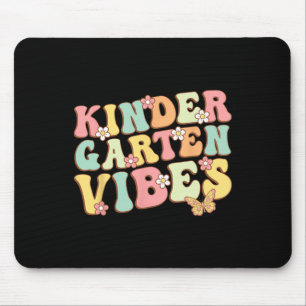 Alfombrilla De Ratón Niños de kindergarten Vibes Hola niños de kinderga