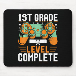 Alfombrilla De Ratón Niños de primer nivel Graduación Completa Video Ga