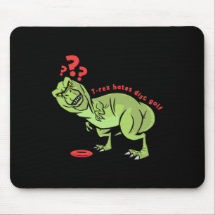 Alfombrilla De Ratón Niños divertidos de Disc Golf T Rex