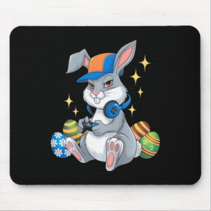 Alfombrilla De Ratón Niños Feliz Día de Pascua Videojuego de huevos con