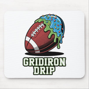 Alfombrilla De Ratón Niños Gráfico de Fútbol Americano Gridiron Helado