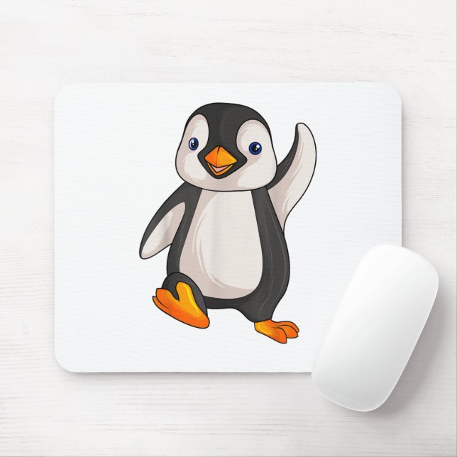 Alfombrilla De Ratón Niños Pingüinos Chicas Mujeres (Con ratón)