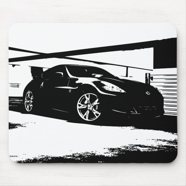 Alfombrilla De Ratón Nissan 370z Mousepad (Frente)