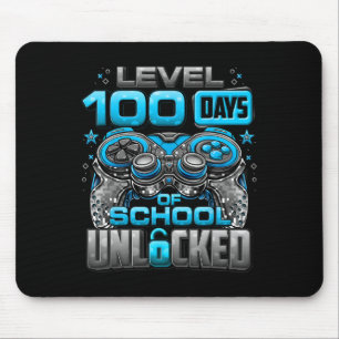 Alfombrilla De Ratón Nivel 100 Días de Escuela Niños desbloqueados 100 