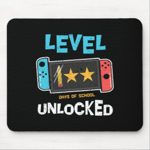 Alfombrilla De Ratón Nivel 100 Días De Escuela Niños Divertidos Desbloq