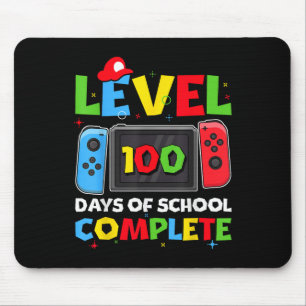 Alfombrilla De Ratón Nivel 100 Días De Juego De Video Completado Escola