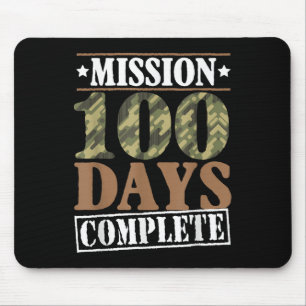 Alfombrilla De Ratón Nivel 100 Días De Misión Escolar Completar Juegos 
