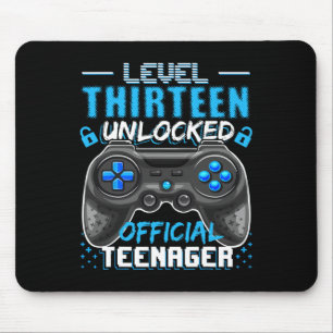 Alfombrilla De Ratón Nivel 13 Desbloqueado Videojuego Oficial Adolescen