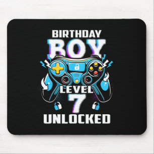 Alfombrilla De Ratón Nivel 7 Desbloqueado Videojuego Cumpleaños 7 Jugad