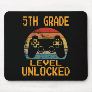 Alfombrilla De Ratón Nivel de 5º grado desbloqueado Videojugador De vue